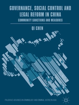 cover image of Governance, Social Control and Legal Reform in China